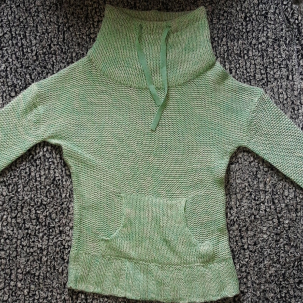 Knitted turtleneck sweater